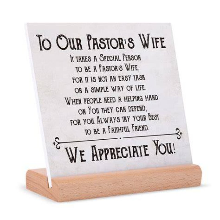 Personalized Pastor S Wife First Pastors Wife Pastor Appreciation