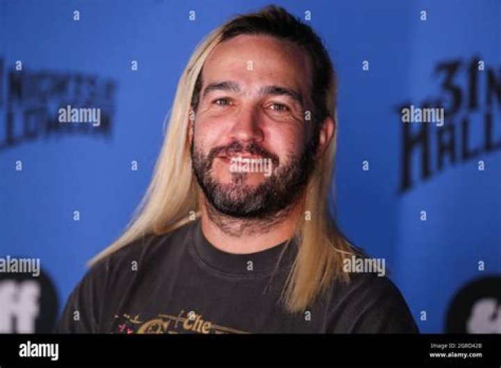 Pete Wentz 2022 Blonde Hair