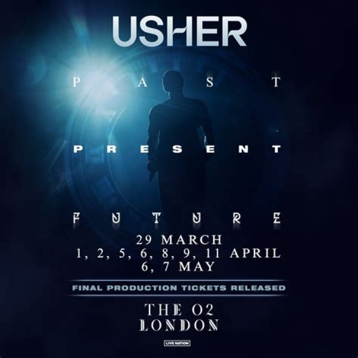 Pictures Usher's OMG Concert in Vegas
