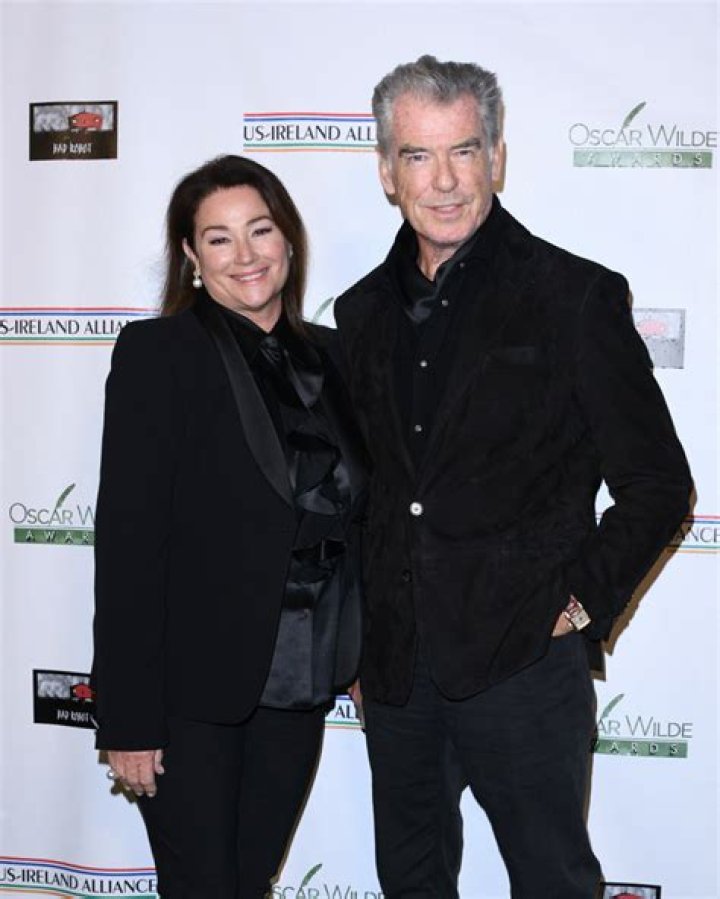 Pierce Brosnan and wife put on cosy display among starstudded guests