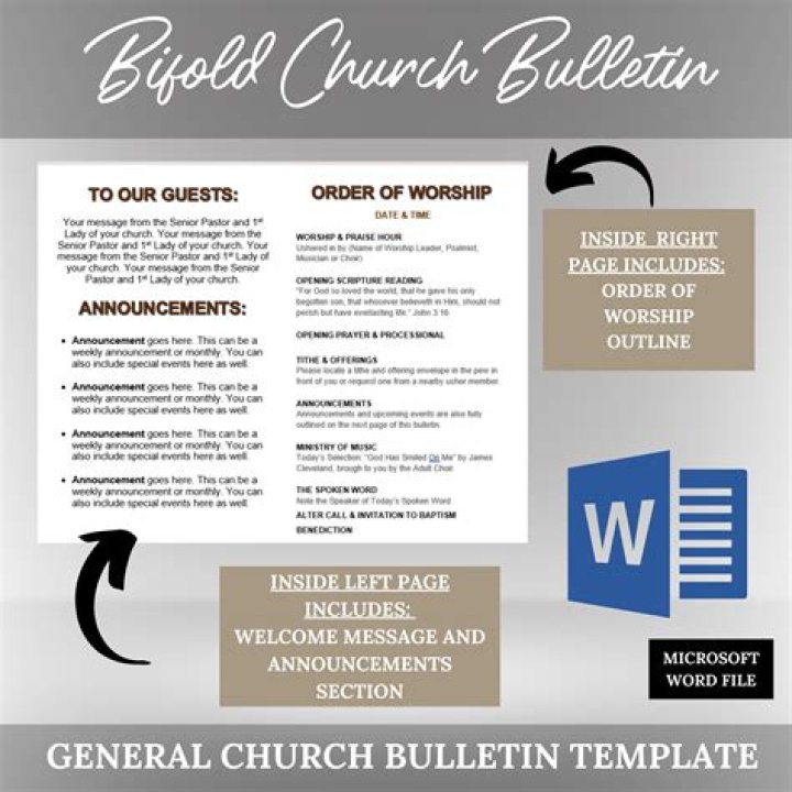 Pin on Church Bulletin Church Office Youth