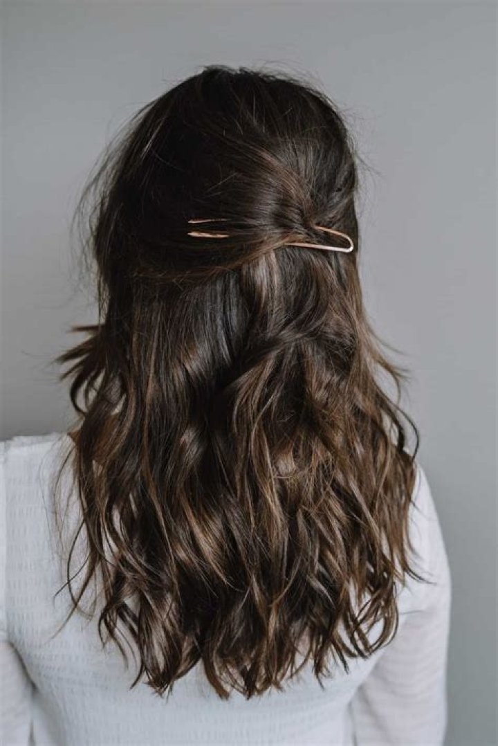 Pin on hair