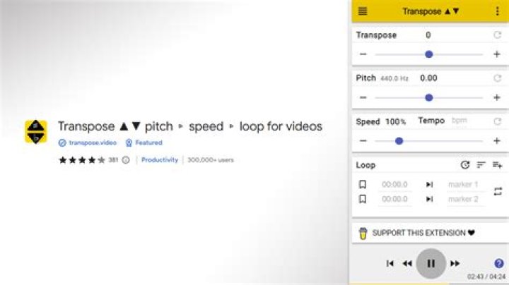 Pitch Module Transpose