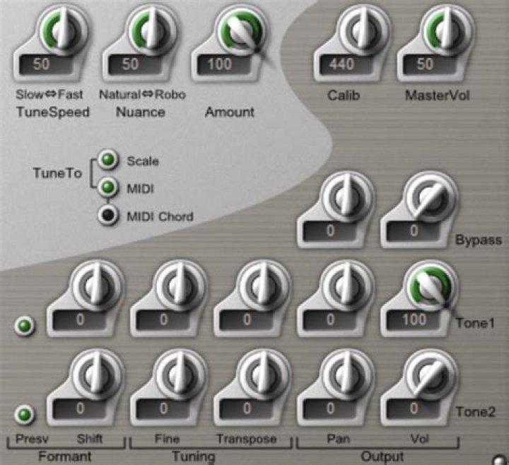 Pitch Tuner: Detected Input Pitch is Flat