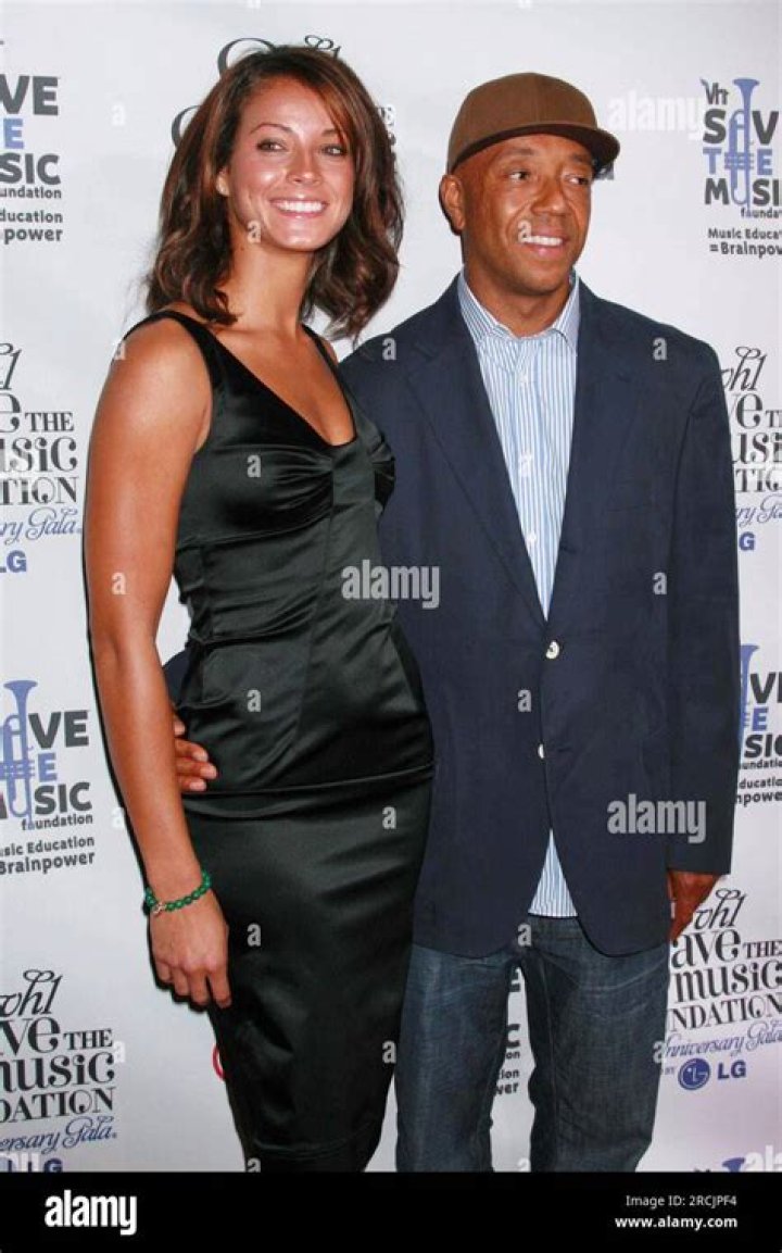 Porschla coleman and russell simmons hires stock photography and