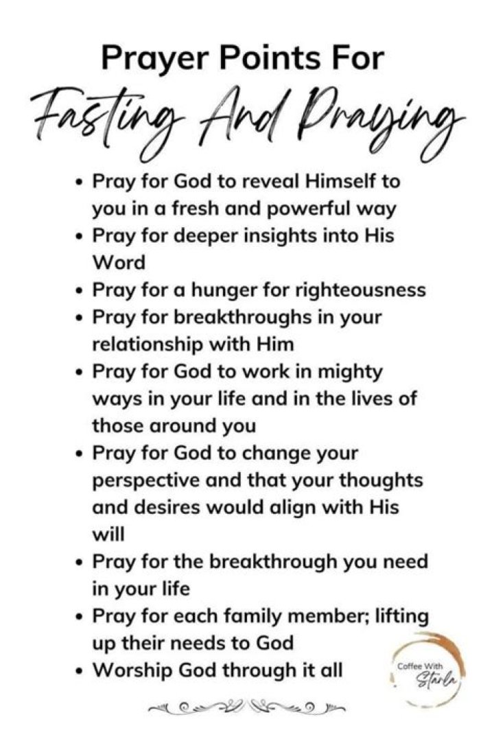 Prayer Points PDF