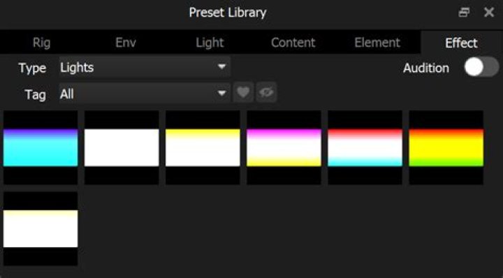 Preset Tabs