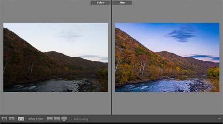 Processing before and after