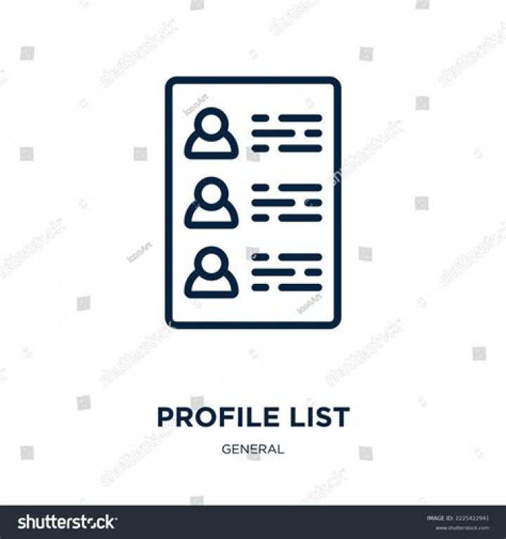 Profile List Profile List