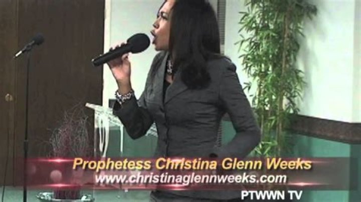 Prophetess Christina Glenn Weeks hosted and ministered the word at TBN