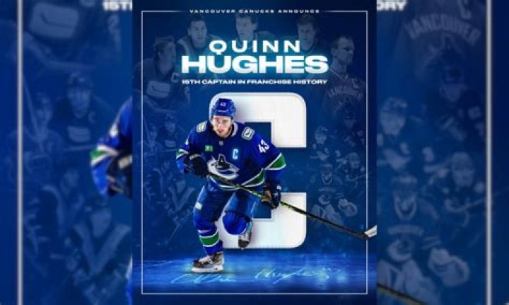 Quinn Hughes QuinnHughes VancouverCanucks Usa hockey, Nhl