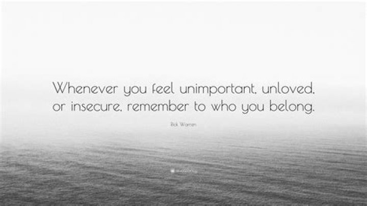 Quotes About Feeling Unimportant. QuotesGram