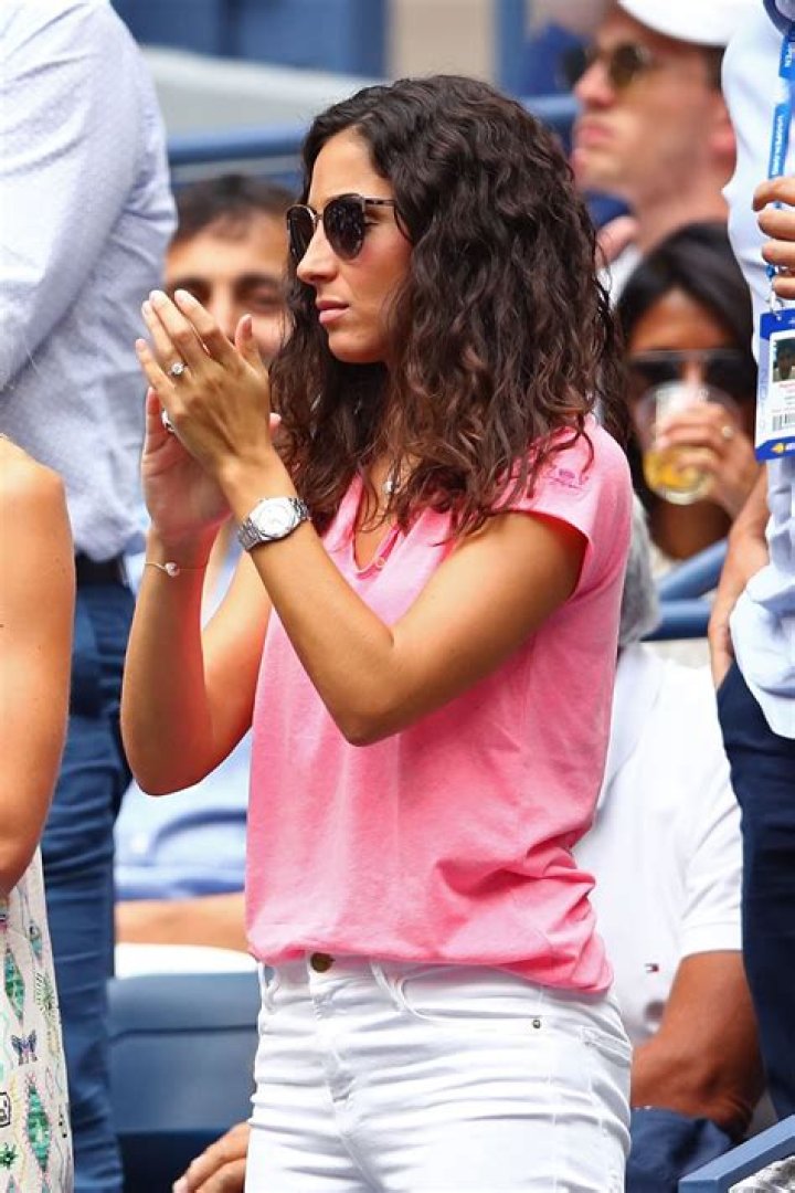 Rafael Nadal girlfriend Maria Francisca Perello 2017 US Open
