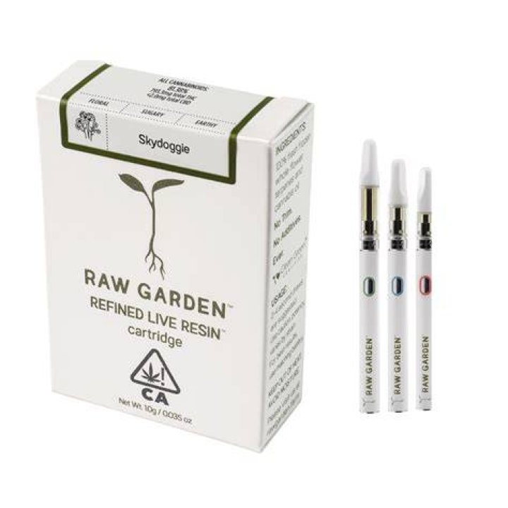 Raw Garden Carts (7 Strains) Bloom Room Medical Marijuana Menu