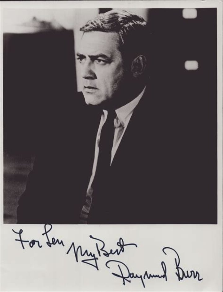 Raymond Burr Movies & Autographed Portraits Through The Decades