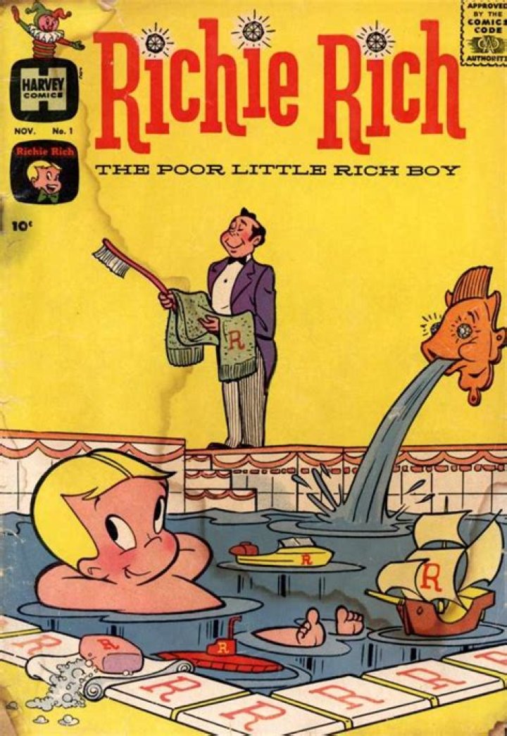 Read Comics Online Free Richie Rich Comic Book Issue 001 Page 1