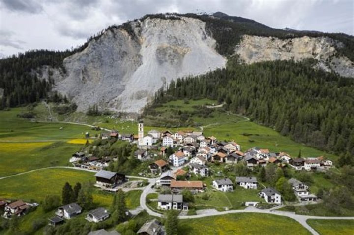 Residents of Swiss Village Must Evacuate as Rockslide Poses Threat
