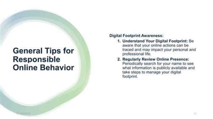 Responsible Online Behavior, Gscone
