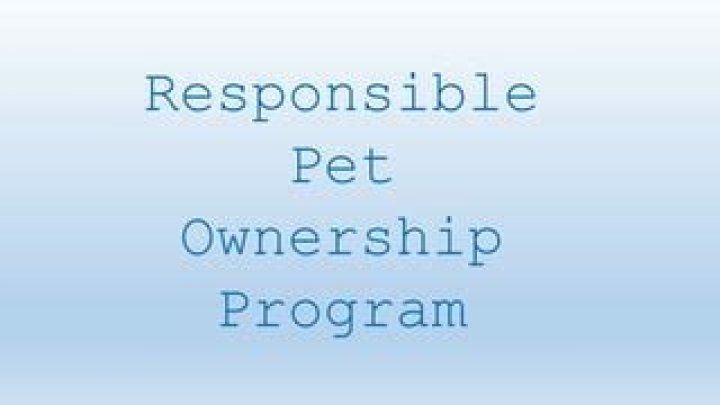 Responsible Pet Ownership, Gscthree