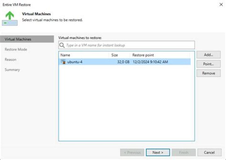 Restore Selection