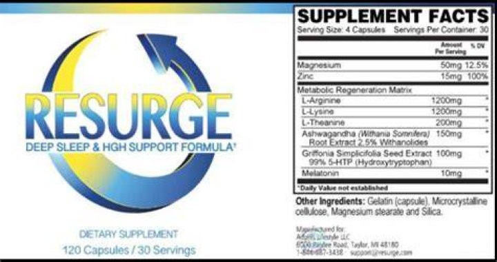 resurge ingredients