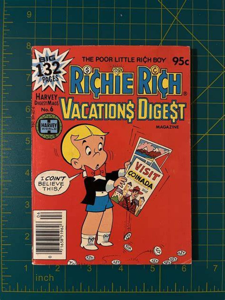Richie Rich Comics 238 & 250 on Mercari Richie rich comics, Comics