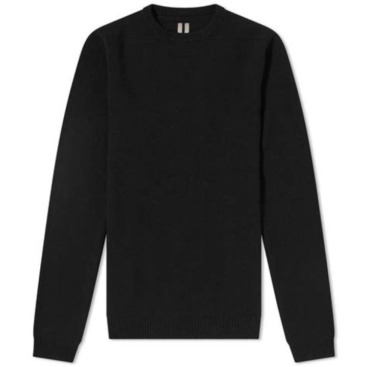 Rick Owens Recycled Cashmere Crew Knit Rick Owens
