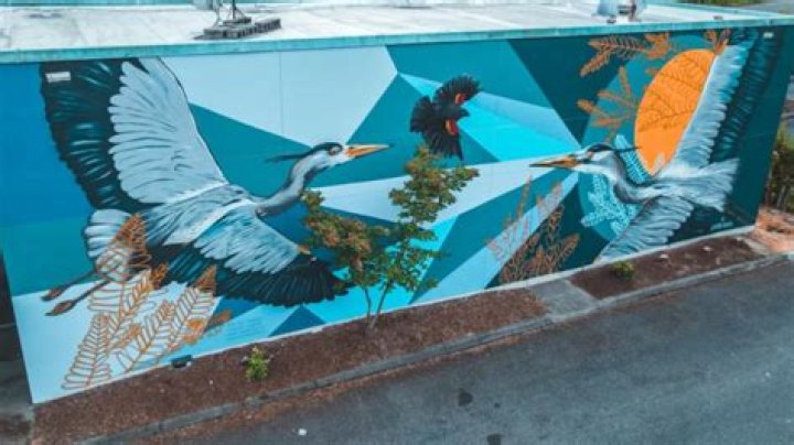 River of Crows Mural, Vancouver, BC V5L 4X4