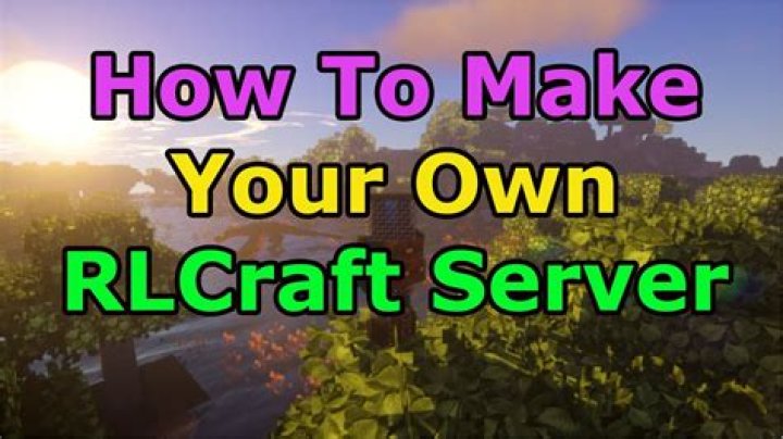 RLCraft Server (+Tutorial) YouTube