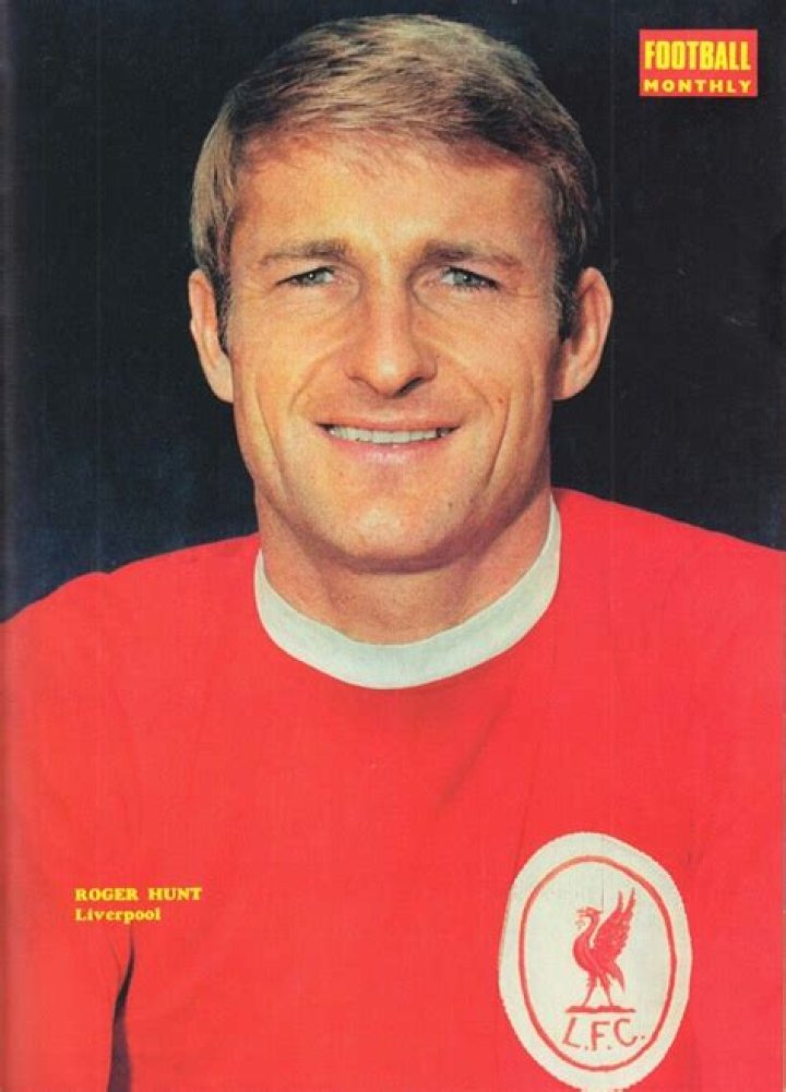 Roger Hunt of Liverpool in 1967.