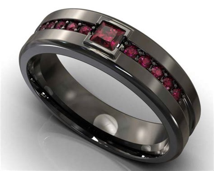 ruby stone wedding ring