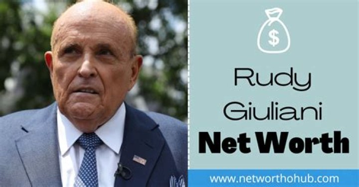 Rudy Giuliani Net Worth Today