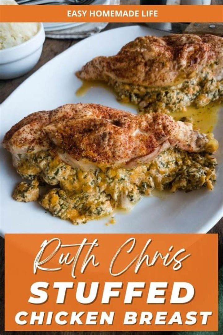 Ruth Chris Stuffed Chicken Treys Chow Down
