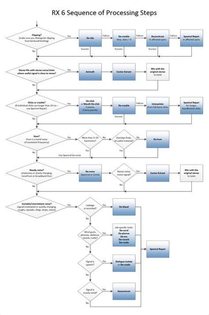RX process flowchart