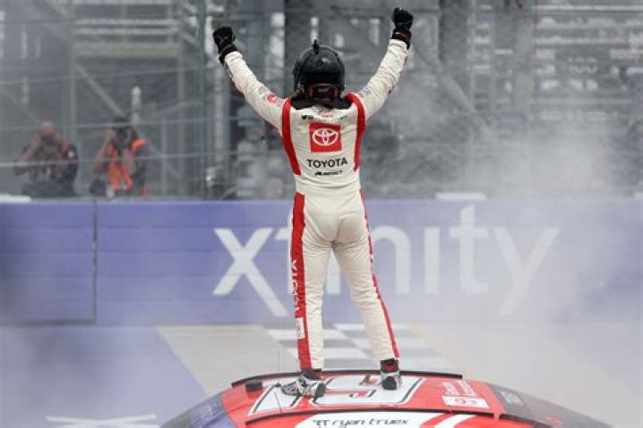Ryan Truex Wins First Career Xfinity Series Race at Dover BVM Sports