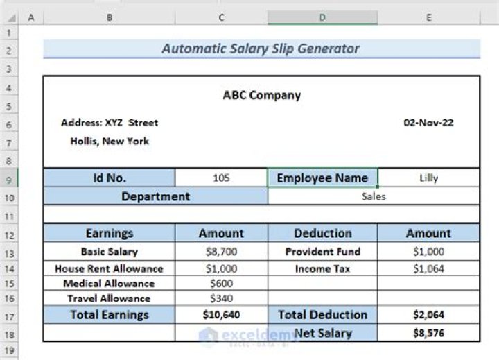 Salary, Gscsix