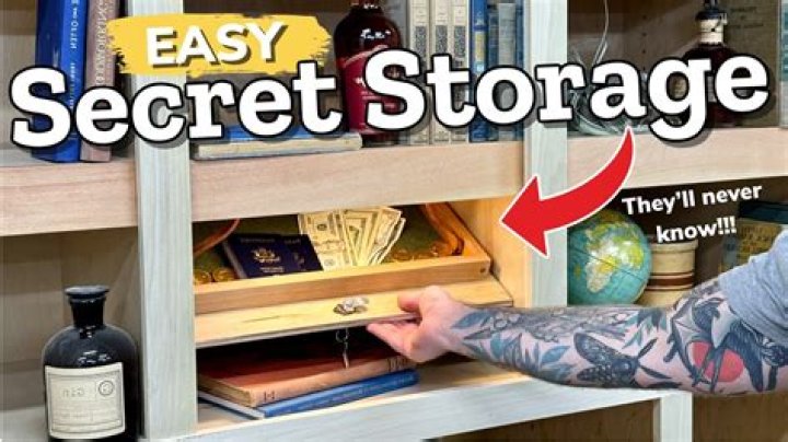 Secret Storage Compartments, Gscfour