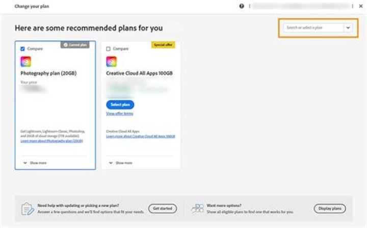 Select Your Plan