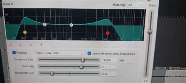 Selected band view