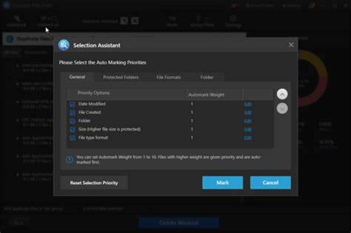 Selection Assistant