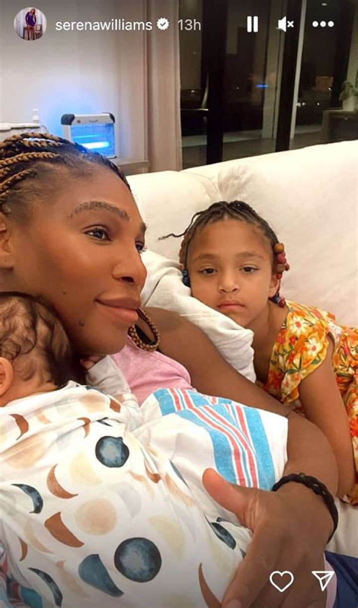 Serena Williams&rsquo; husband shares family photo with daughter Olympia