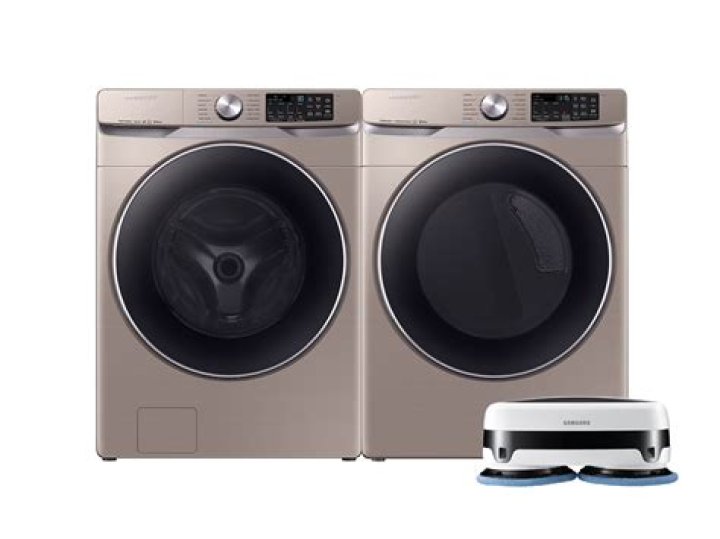 Shop Samsung Large Capacity Fingerprint Resistant Black Stainless Steel
