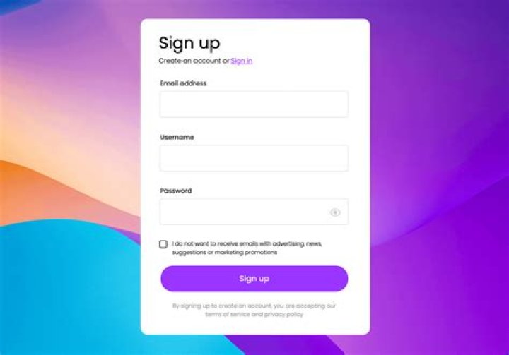 Sign-Up Now
