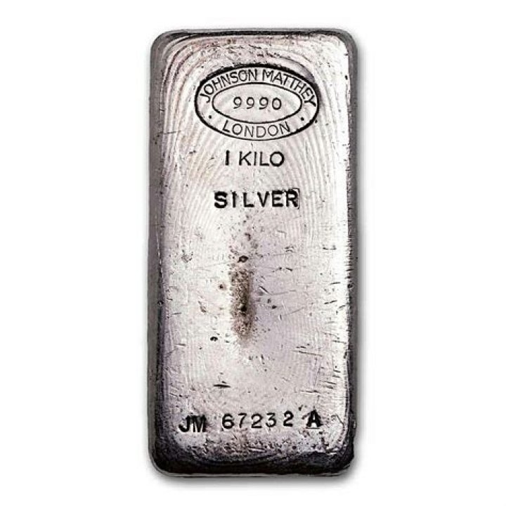 Silver bars - price history
