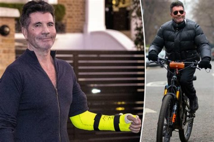 Simon Cowell E Bike Accident Britain&rsquo;s Got Talent Judge Taken to