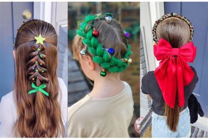 Simple and Adorable Christmas Hairstyles! These styles will make you