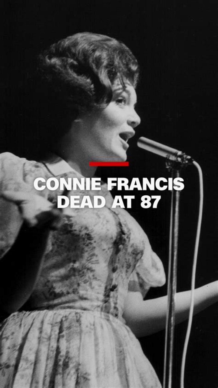 Singer And Actress Connie Francis by Bettmann