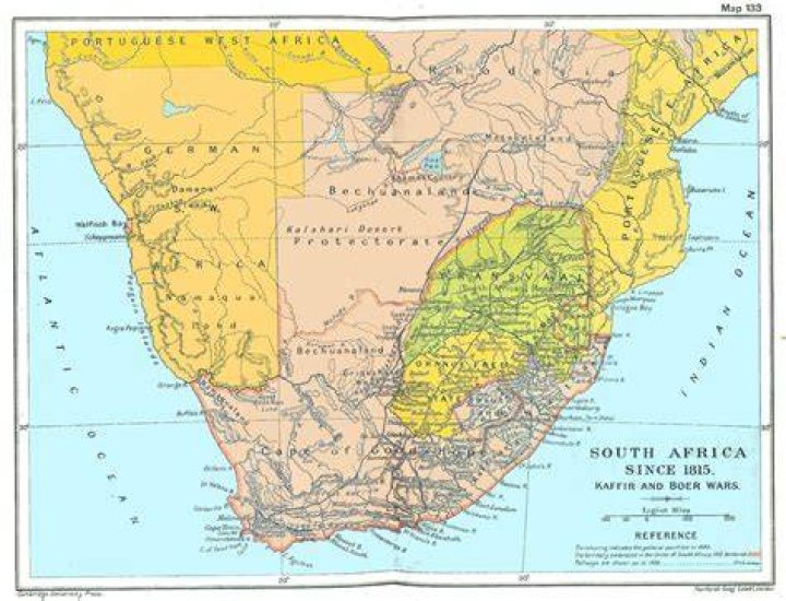 South Africa History Maps