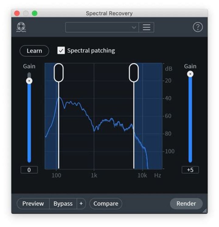 Spectral Recovery module