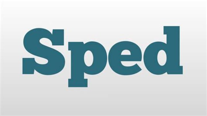 Sped meaning and pronunciation YouTube